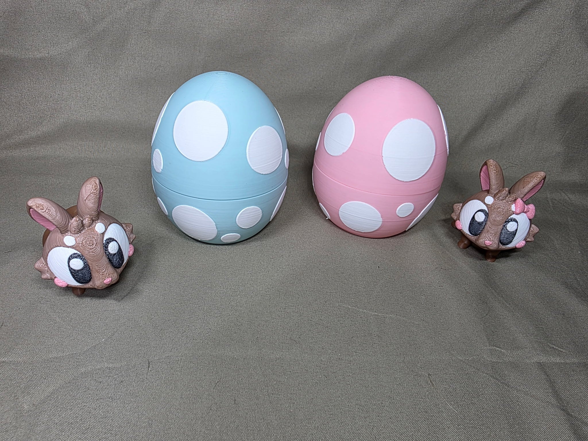 Easter Bunny 3D printed Egg Toy