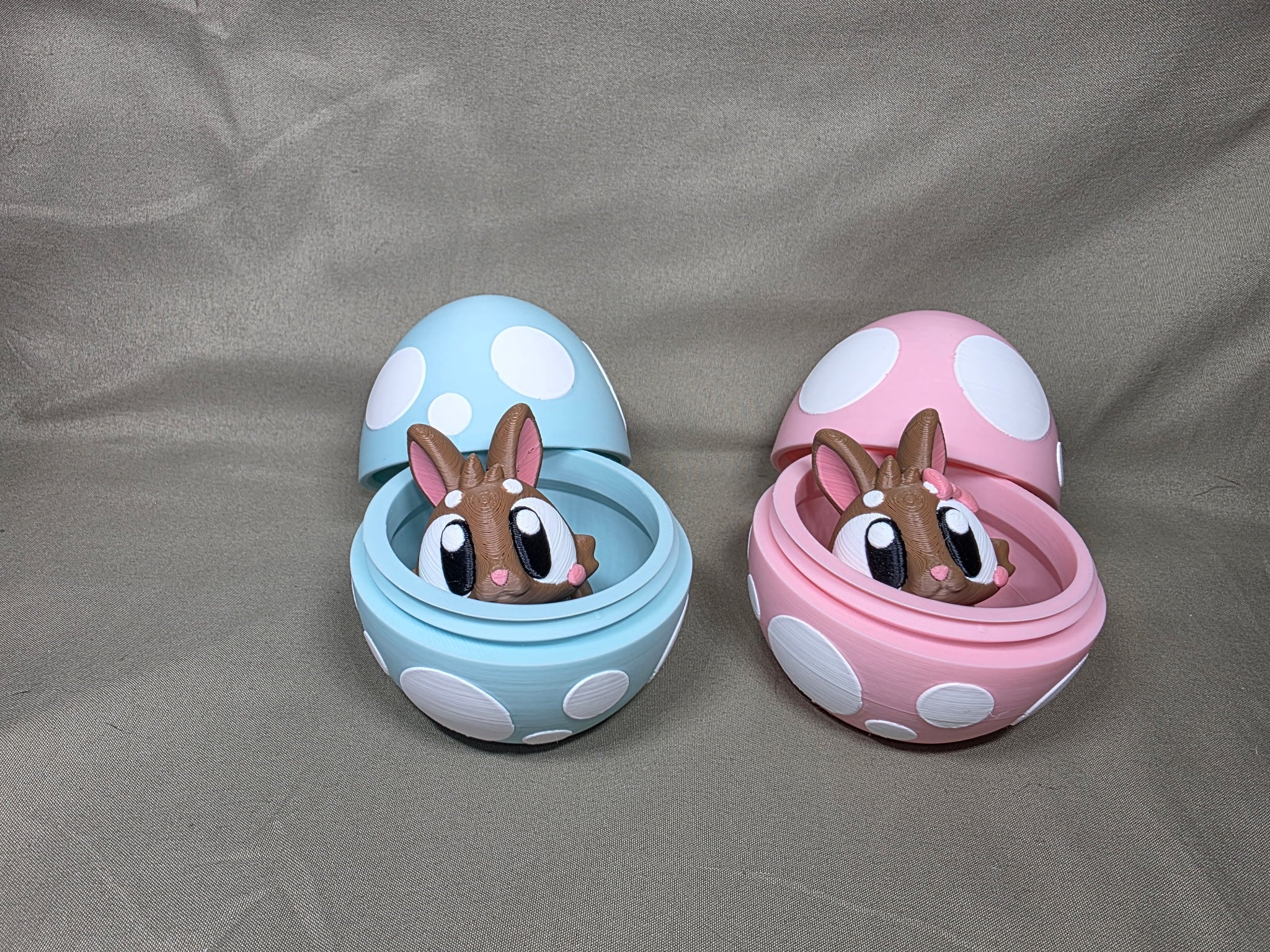 Easter Bunny 3D printed Egg Toy
