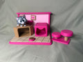 3D Printed Cat Playset With Cat Tower