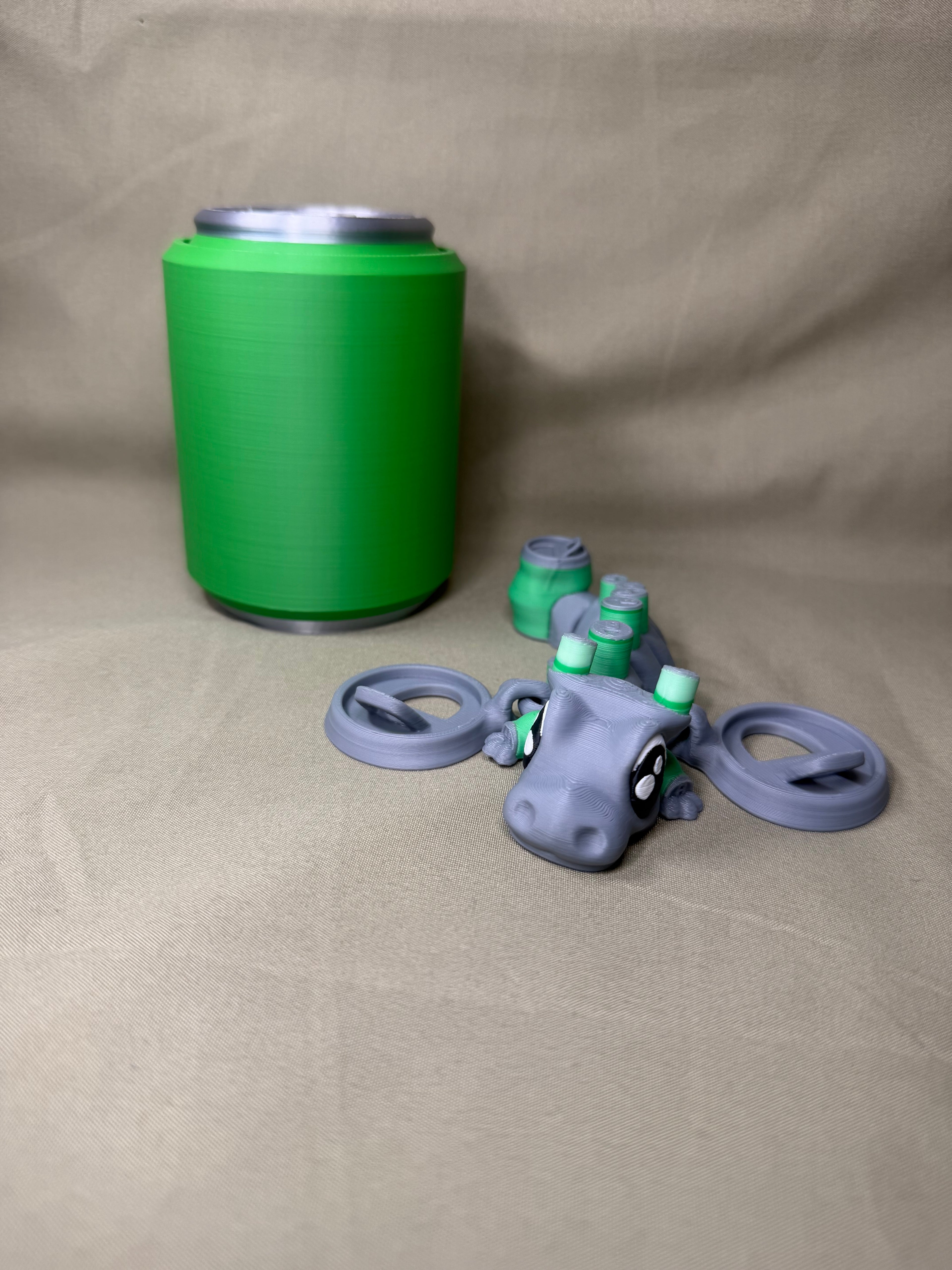 Soda Pop 3d printed Dragon Set