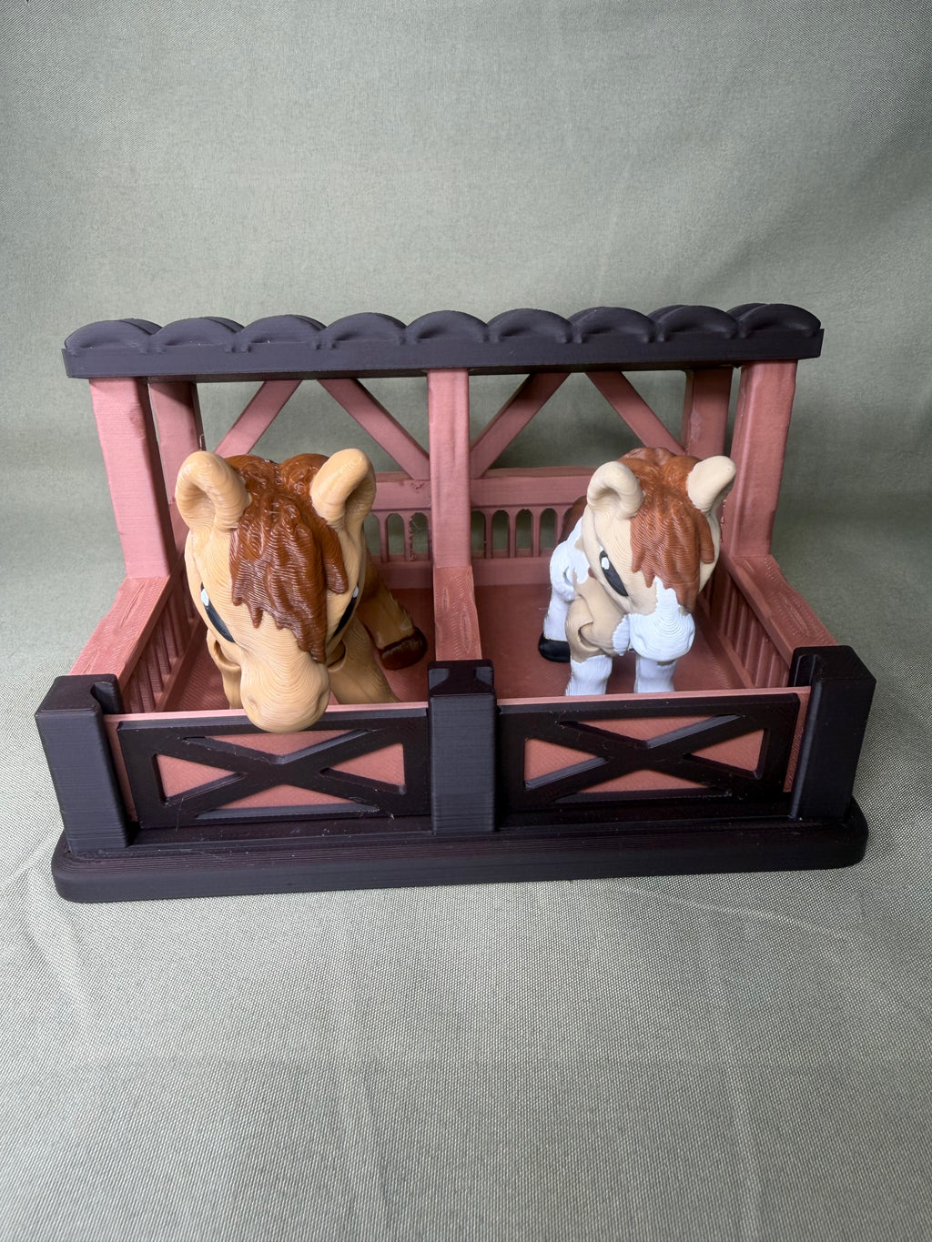 3D Printed Horse Barn Play Set