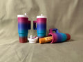 Tumbler chapstick holder keychain