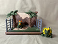 3D printed dino park with dinos