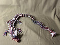 Multi Colored Crystal 3D Printed Dragon