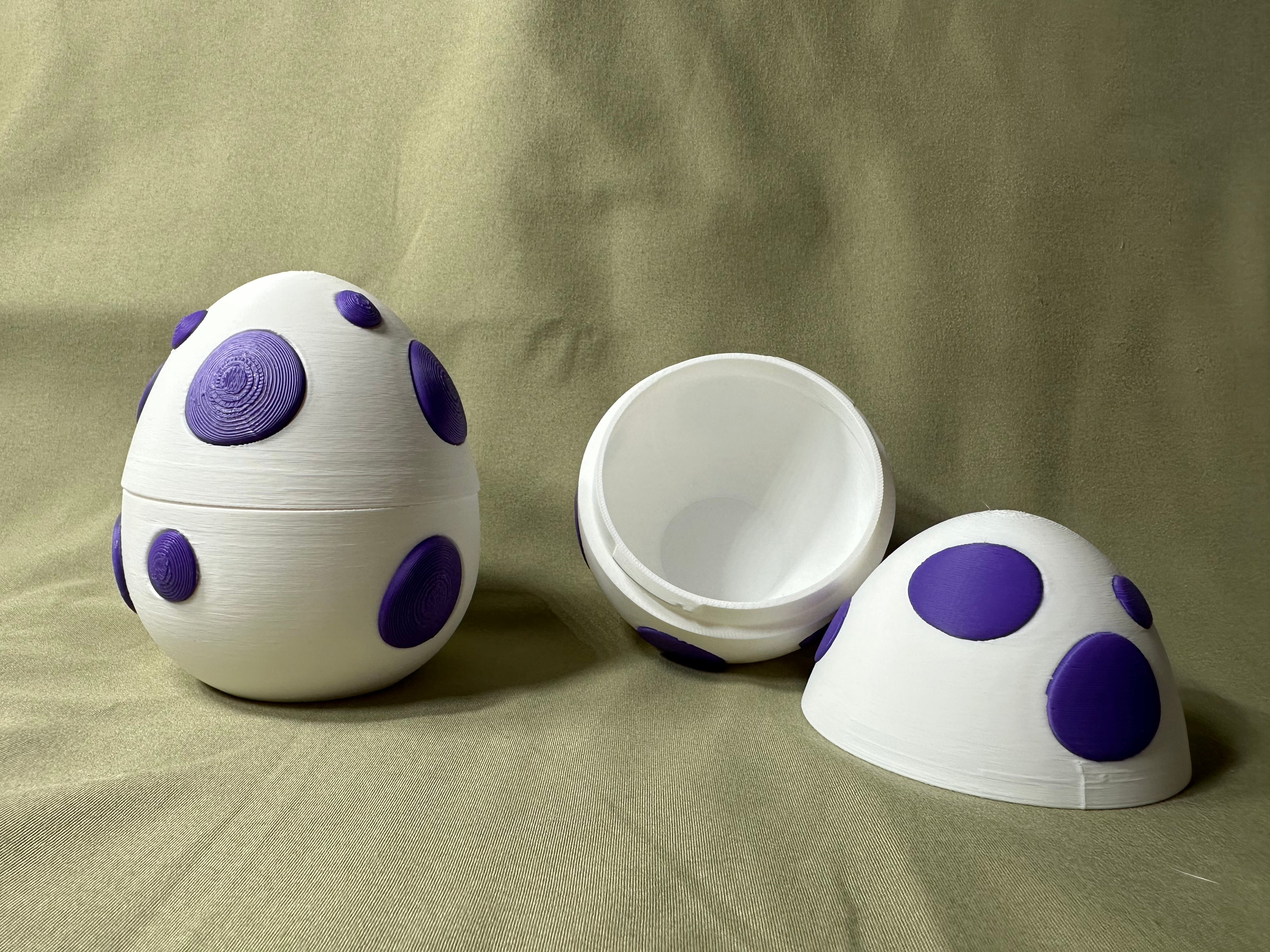 3d Printed Toy Dino Egg