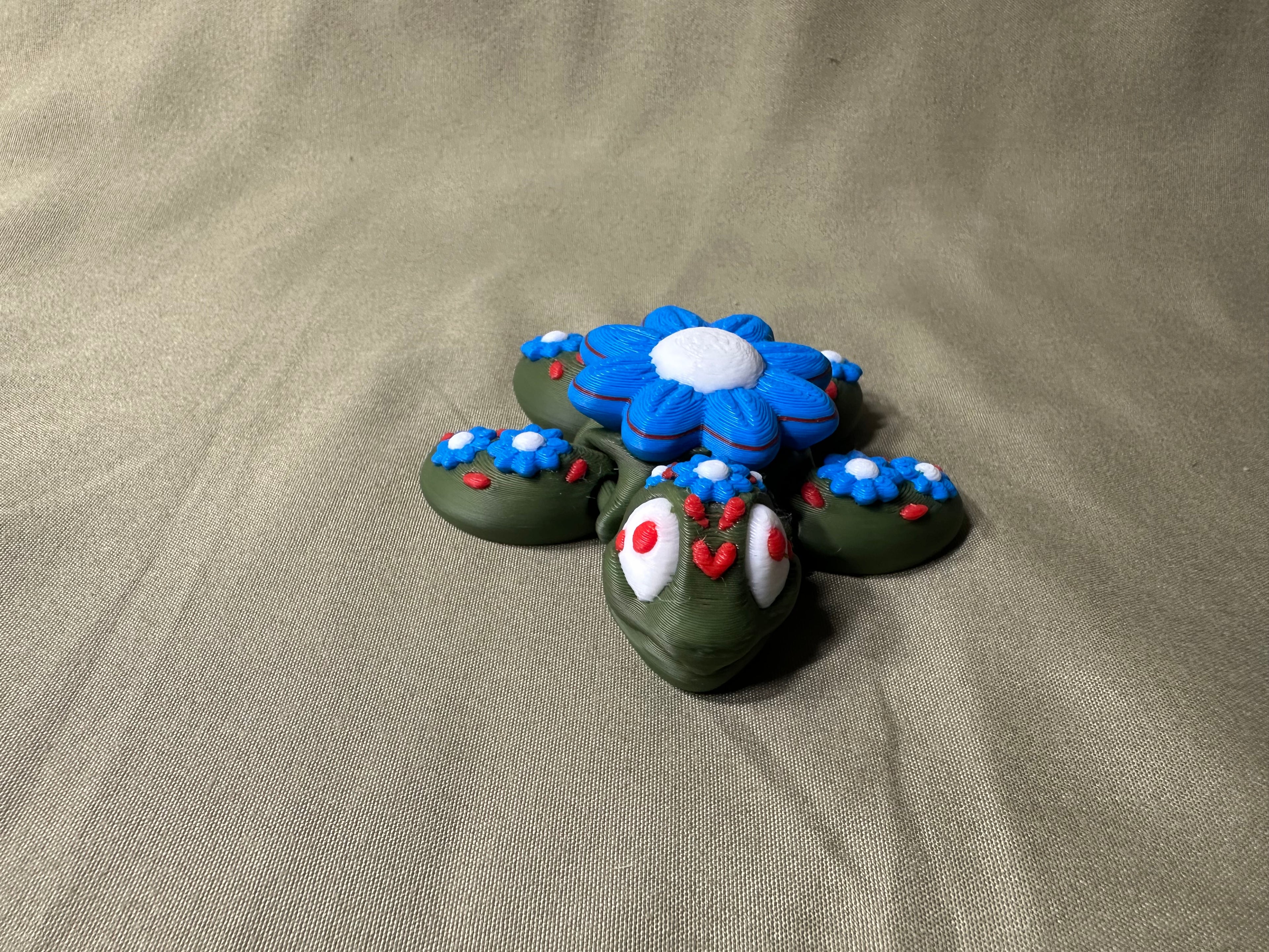 Flower turtle