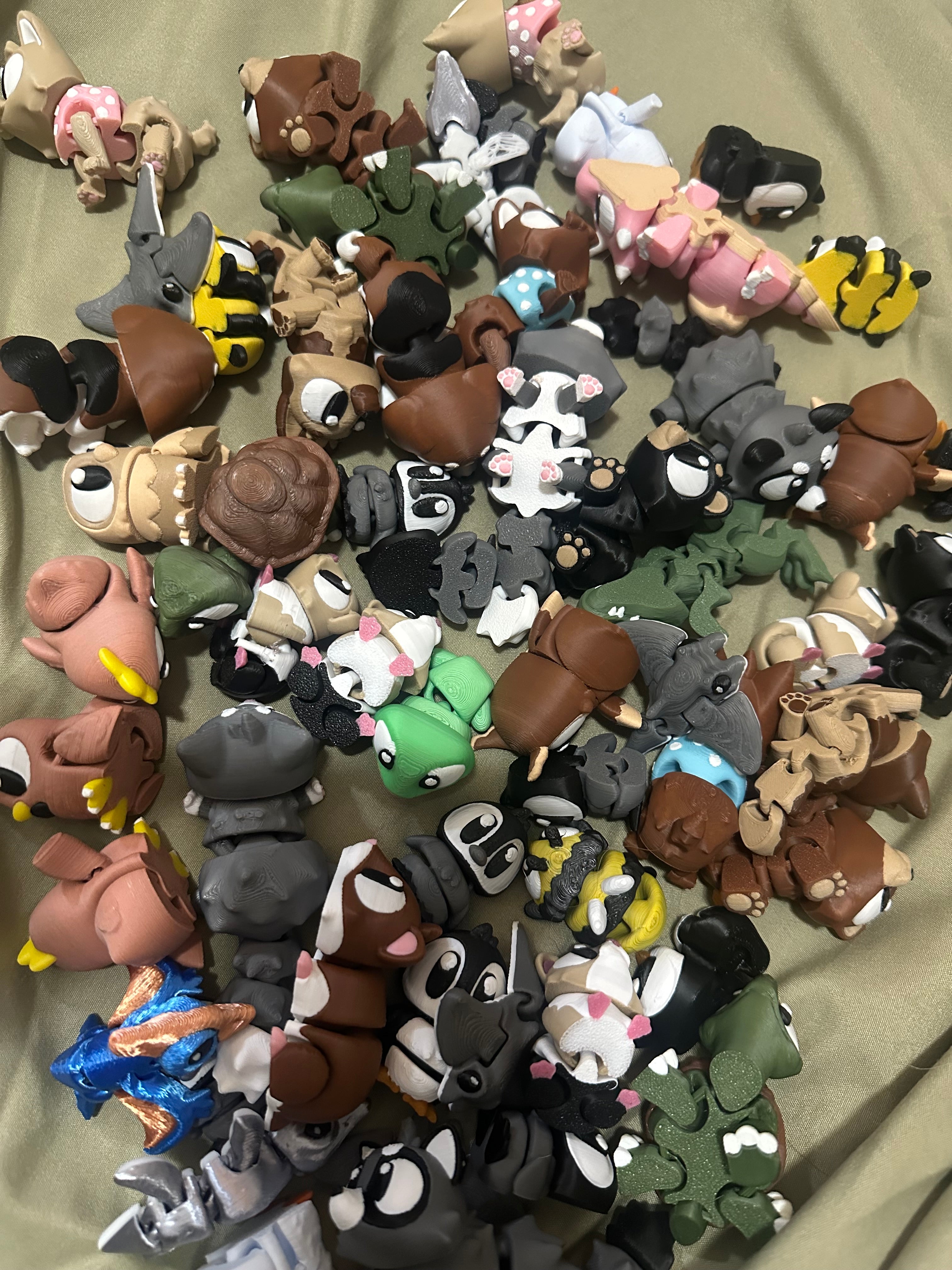 3D Printed Animals